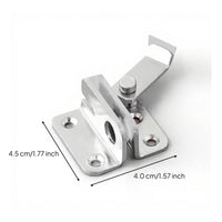 Stainless steel security latch lock