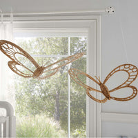 Nordic Flower Rattan Wall Decoration for Home Decor