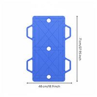 Two-Person Balance Board Smooth Easy-Rolling Casters Two Person 360-Degree Rotation Degree Swivel Casters Training Equipment for Kindergarten
