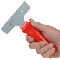 Thickened Red Handle Scraper Knife for Cleaning and Putty Application