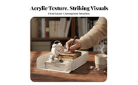 Stackable standard-size document Holder Space-Saving Desktop Storage Easy to Clean for Students