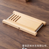Foldable Wooden Guitar Footstool for Musicians