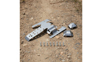 RC Crawler Guard Plate Kit Heavy-Duty Underbody  Armored Chassis Guard Plate Set for Unpaved Terrain