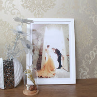 Minimalist Solid Wood Photo Frame for Wedding Photos and Wall Decor