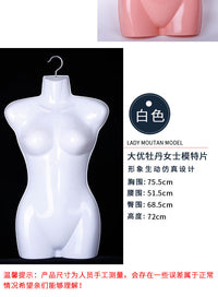 女装汉服半身胸片女士睡衣模特片泳衣展示道具内衣架服装店悬挂架.