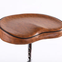 Saddle-Style Adjustable Folding Drum Throne