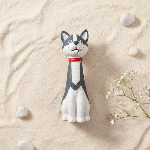 Dog-Shaped Vase Creative Design Dog Vase Desktop Decoration for Desk