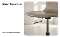 Adjustable Rotating Stool with Spinerest Utilitarian Design Adjustable Rotating Stool Easy to Assemble Low Spine Support