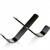 Acrylic Hockey Puck Display Stand Compact Hockey Puck Holder Sleek Modern for Office Desk