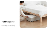 Rolling Under-Bed Container Easy to Pull away Rolling Container with Lid