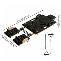 Pilates Board Multi-Function Foldable Pilates Machine Full-Body Workout