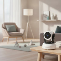 Wireless Indoor Security Camera Distant Monitoring pan/tilt Camera Smart for Parents