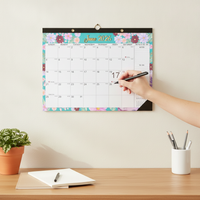 2026-2027 English Wall Calendar Desk Planner