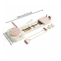 Core Workout Slider Space-Saving Pilates Board Heavy-Duty Pilates Reformer Board for Beginners