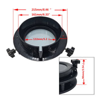 Round Boat Porthole Tempered Glass Porthole Window ABS Anti-Aging Shell
