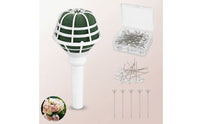 Bouquet Holder with Pins DIY Bridal Bouquet Holder Compact for Craft Projects