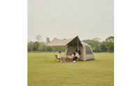 Automatic Inflation Inflatable Tent with Tarp Easy to Set up Tarp Tent Spacious Shelter Tear Resistant for Overnight Stays