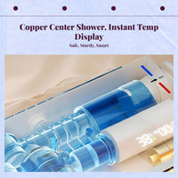 High-pressure copper shower faucet