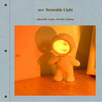 Rechargeable LED sunset projector decor