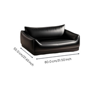 Water-resistant dog bed, removable cover