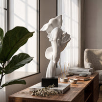 Sculpture with Base Contemporary Modern Art Sculpture Artistic for Hotel Lobby