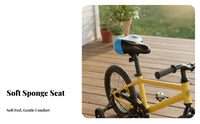 children's Bike Seat Shock Absorbing Kids Cycle Saddle Comfortable Kids Bike Saddle for Children, Girls, Outdoor Riding, Biking, Biking
