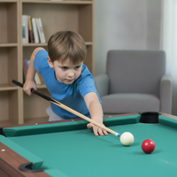 Kids' Pool Cue Stick for Home Billiard Tables, Snooker and American Pool, Various Lengths