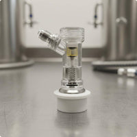 Threaded Keg Barb Fitting Check Valve Brewing Hardware Tight Seal