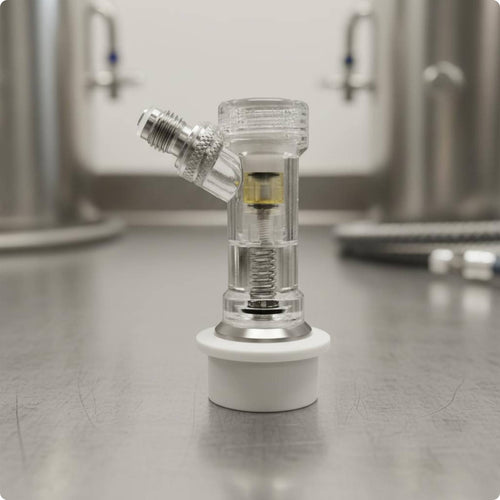 Threaded Keg Barb Fitting Check Valve Brewing Hardware Tight Seal
