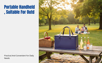 Thick Insulated Bag, Large Waterproof Thermal Tote for Cake, Frozen Food, Seafood Delivery, Outdoor Use