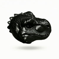 Dinosaur Head Squirrel Feeder Lightweight Creature Head Hanging Squirrel Feeder Pre-Assembled for Garden, Patio