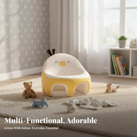 Inflatable infant Sofa Skingentle Sit-Training Chair Easy to Clean for Toddlers