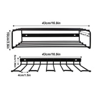 Heavy Duty Drill Holder Rack Space Saving Power Tool Organizer Easy to Install for Garage