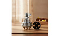 Rotary Battery Disconnect Switch Manual Battery Switch with Indicator Plate Easy to Install Stable Performance for Marine, Car Storage