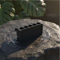 Multi-Slot Hanging Aquarium Plant Holder Long-Lasting Aquatic Aquarium Hydroponic Planter Aquarium Rim Plant Holder Good Water Circulation for Paludarium