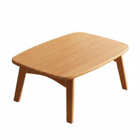 Foldable Tatami Table No Assembly Required Japanesedesign Floor Table for Adults