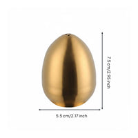 Egg Shaped Seasoning and Pepper Shaker 3-Hole Top Egg Shaped Seasoning Shaker