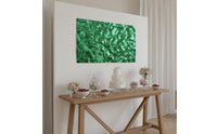Water Wave Wall Sticker Easy to Install Self Mirror Film Corrugated Mirror Decal for DIY Enthusiasts, Storefront Display, Commercial Areas
