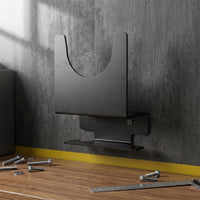 Angle Grinder Wall Bracket Matte Black Storage Hanger Compact for Workshop