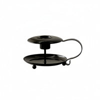 Iron Candle Holder Minimalist Style Handheld Candle Holder Elegant Silhouette