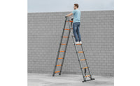 Multifunction Ladder Folding Ladder Adjustable for Amateur Renovators, Homeowners, Home Repairs, Maintenance, Painting