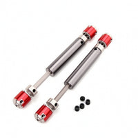2 Pieces Telescopic Center Drive Shafts Easy to Install RC Crawler Drive Shafts Long-Lasting Heavy Duty
