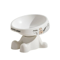 Pet Bowl with Stand Ergonomic Feeder Sturdy for Young Dogs