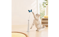 Hands-Liberated Interactive Cat Toy with Butterfly for Solo Play