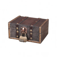 Vintage Storage Box Hinged Lid Vintage Storage Chest Latch Closure