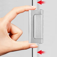 Anti-Theft Door Lock Heavy Duty No Door Latch Aluminum Alloy for Apartment