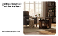 Movable billowing shapeShaped Side Table Light Luxury Aesthetic Household Furnishing Modern design for Apartment Dwellers