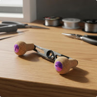120mm Reel Crank Wide Compatibility Cork Knob Handle Lightweight