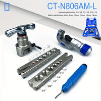 5-Piece Eccentric Tube Expander Set for Copper Pipe Flaring
