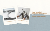 Stainless Steel Exhaust Mount Bracket